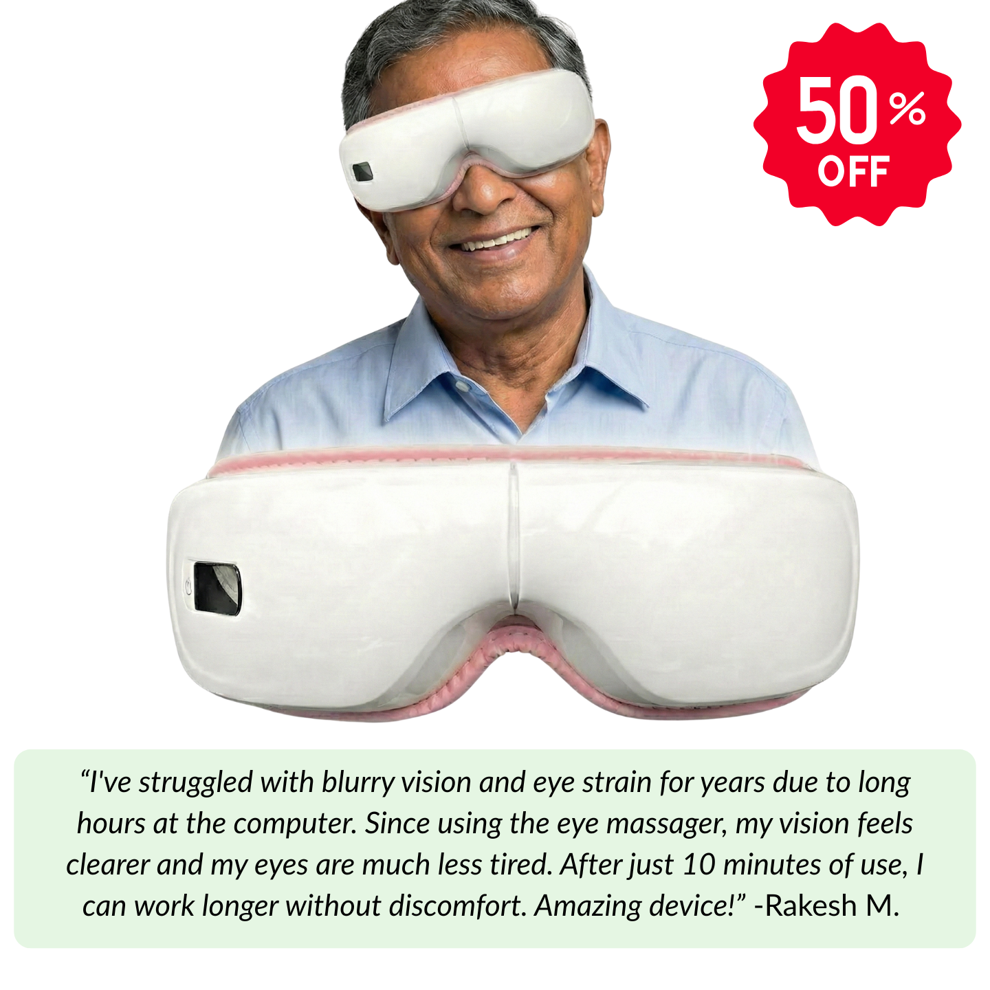 Vision Veda OptiPulse Eye Massager™